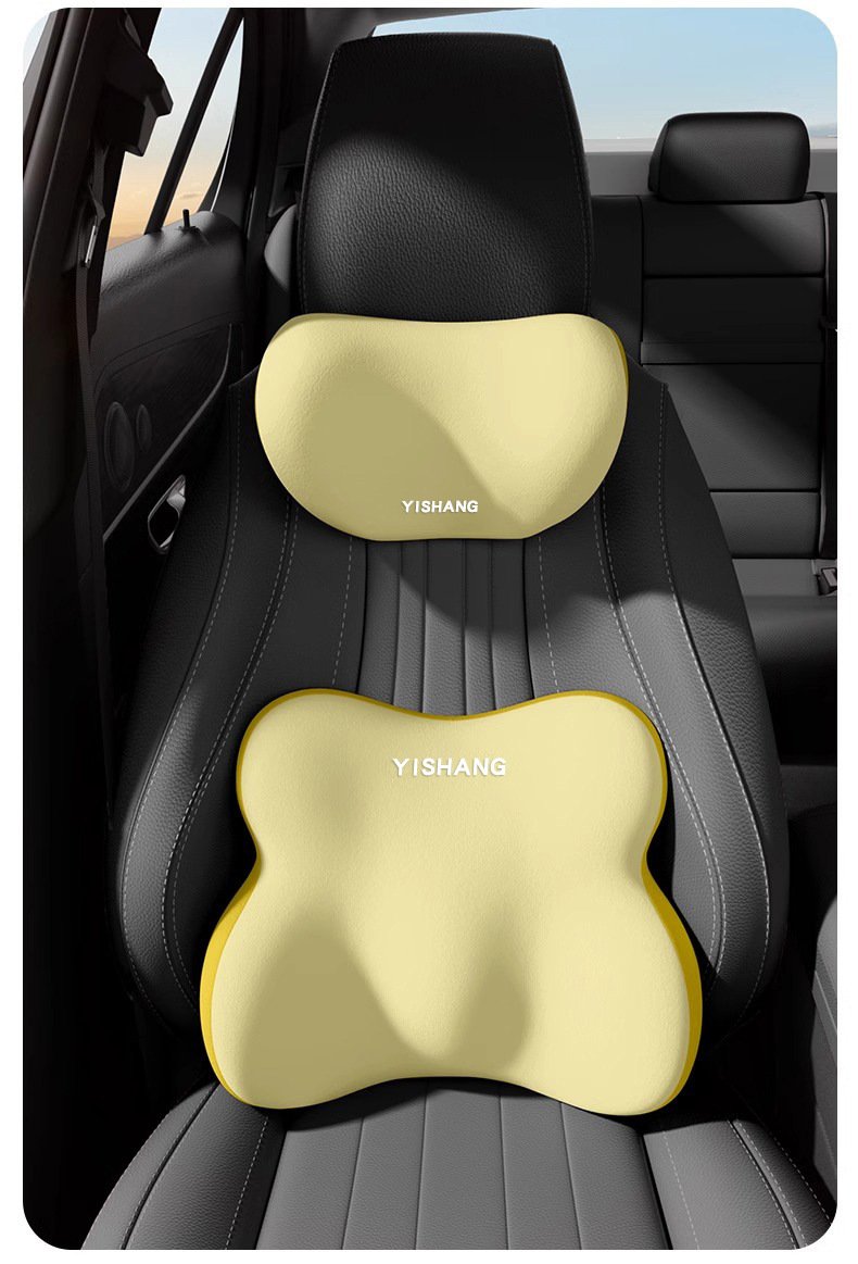 New car accessories: seat headrest and lumbar support set, colorful seat cushion and backrest, car accessories, lumbar support, wholesale 21