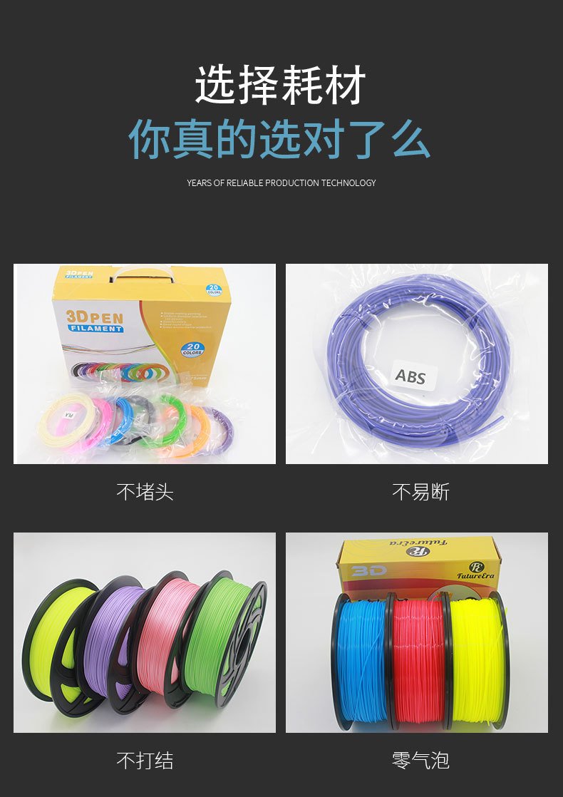 3D printing consumables, neatly coiled PETG 3D printing pen consumables, PETG filament, 1.75mm, in stock and ready to ship. 3